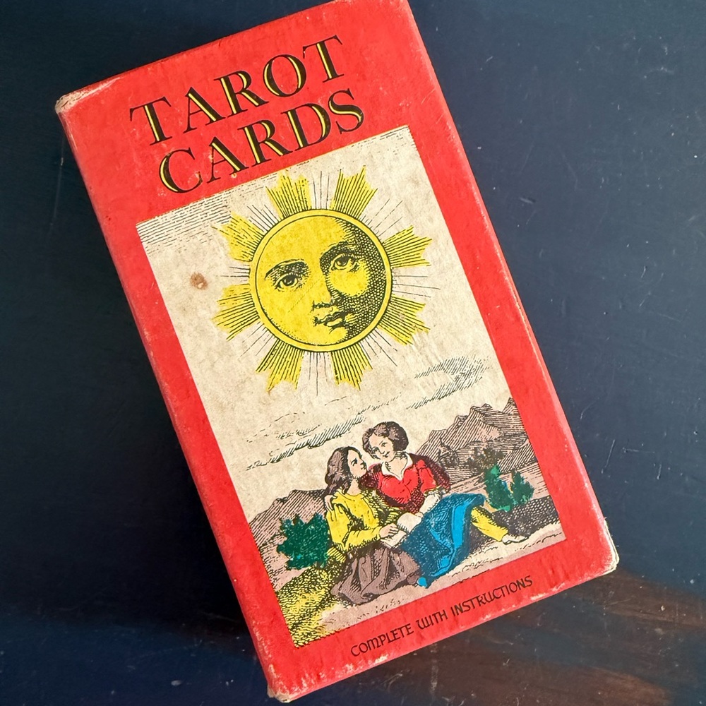 Vintage Tarot Cards 1JJ Deck 1970 AG Muller Made in Switzerland Cards Complete